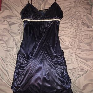 Navy blue dress
